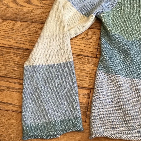 J.Jill 8P Petite Multi Color Button Knit Sweater - Picture 5 of 8